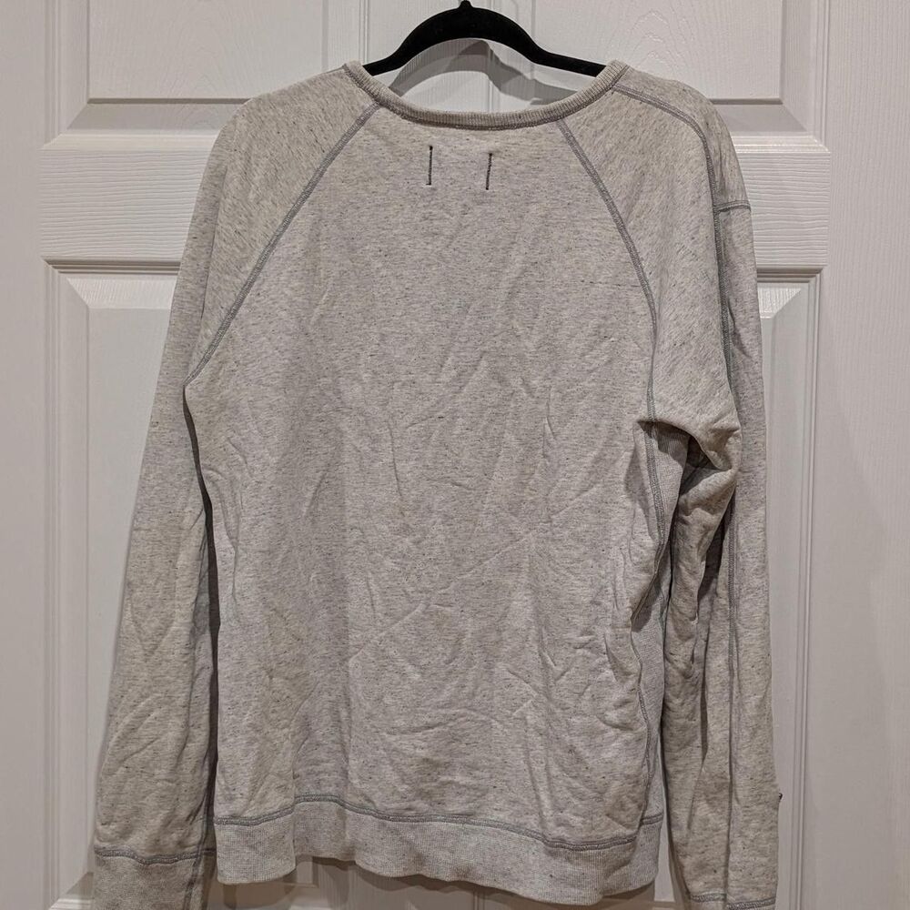 Reigning Champ gray heather sweatshirt size M Made in Canada